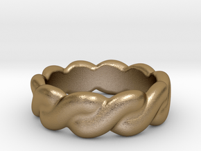 Love Affair 30 - Italian Size 30 in Polished Gold Steel