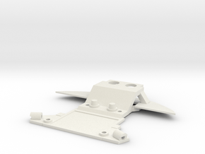 Subchassis V7 Audi Front in White Natural Versatile Plastic