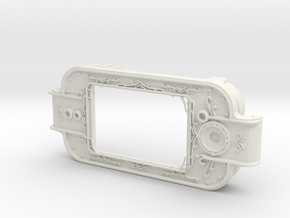 MPDA Screen Faceplate (Screen-Accurate Size) in White Natural Versatile Plastic