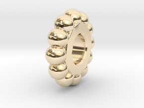 Mr Tambourine Man - Ball Spacer in 14k Gold Plated Brass
