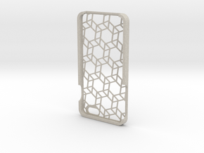 iPhone 6 Plus geometric case in Natural Sandstone
