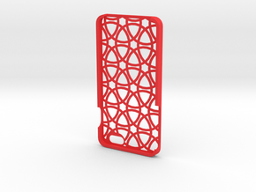 Iphone 6 Plus Circle case in Red Processed Versatile Plastic