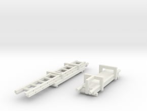 1/64 FDNY ATVR Ladder in White Natural Versatile Plastic