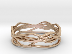 Ring Design 01 Ring Size 8.5 in 14k Rose Gold