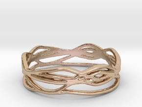 Ring Design 01 Ring Size 9.5 in 14k Rose Gold