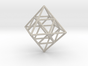 octahedron in Natural Sandstone
