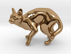Fearing Gray Chartreux in Polished Brass