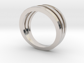 Triband Ring in Platinum