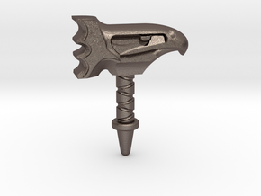 Hammer Of Sol in Polished Bronzed Silver Steel