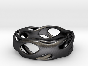 Frohr-design-bracelet-7.10.2015-2 in Polished and Bronzed Black Steel