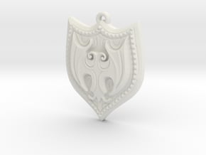 HEETER pendant  in White Natural Versatile Plastic