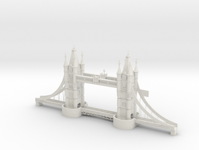 London Bridge in White Natural Versatile Plastic