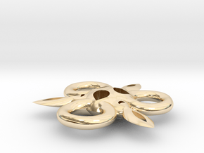 Orciskel in 14k Gold Plated Brass