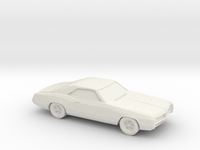 1/87 1966 Buick Riviera in White Natural Versatile Plastic