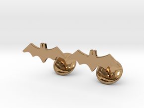 Batman Vengeance Cufflink in Polished Brass