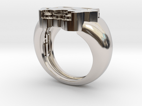 Strooper Ring - size 14 (US) in Platinum