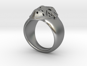 Jason´s Ring 21mm in Natural Silver