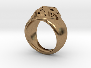Jason´s Ring 21mm in Natural Brass