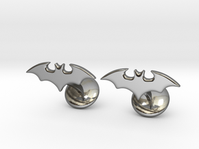 Batman Gotham Knights Cufflinks in Fine Detail Polished Silver
