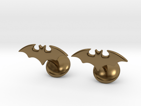 Batman Gotham Knights Cufflinks in Polished Bronze