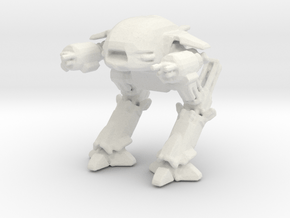 Ed209 (re sized) in White Natural Versatile Plastic