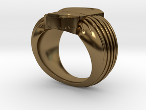 Predator Ring 19mm in Polished Bronze