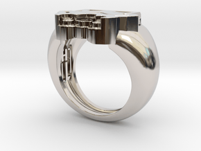 Strooper Ring 19,8mm in Platinum
