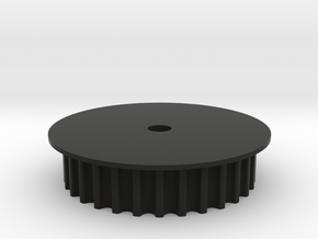 Encoder Pulley 2.0 in Black Natural Versatile Plastic