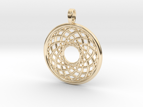 FREQUENUS COSMICA in 14k Gold Plated Brass