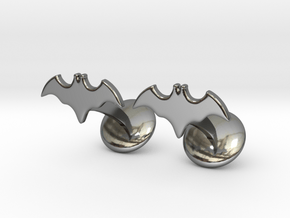  Batman Dead End Cufflinks in Fine Detail Polished Silver
