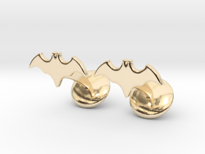  Batman Dead End Cufflinks in 14k Gold Plated Brass
