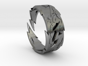 Power : Zeus Ring Size 9 in Polished Silver