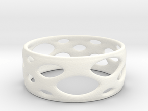Frohr-designbracelet-4.10.2015-1 in White Processed Versatile Plastic