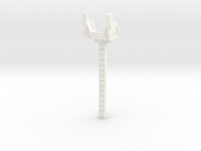 MP-24 Rotated Long Swword Handle  in White Processed Versatile Plastic