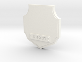 Ghost Hunter Trophy in White Processed Versatile Plastic