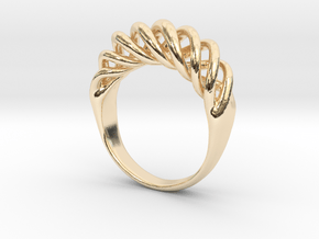 Twist Ring in 14K Yellow Gold