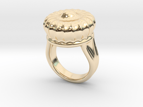 Old Ring 14 - Italian Size 14 in 14K Yellow Gold