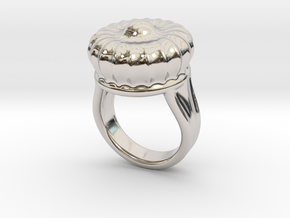 Old Ring 14 - Italian Size 14 in Platinum