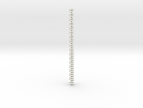 Gn15 1:35 Link and pin coupling  in White Natural Versatile Plastic