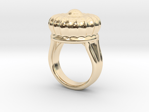 Old Ring 17 - Italian Size 17 in 14K Yellow Gold