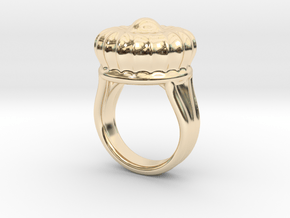 Old Ring 18 - Italian Size 18 in 14K Yellow Gold