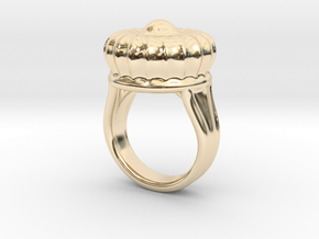 Old Ring 19 - Italian Size 19 in 14K Yellow Gold