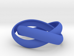 Double Swing Strait Bracelet M 61 in Blue Processed Versatile Plastic