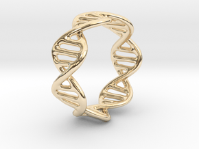 DNA Ring in 14K Yellow Gold