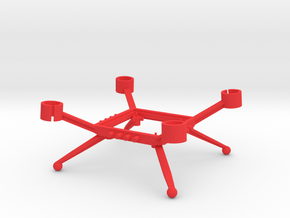 Minicopter-201510 in Red Processed Versatile Plastic