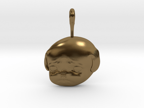 Pouty Puppy in Polished Bronze