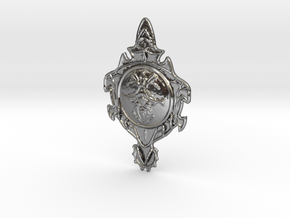 Dark Souls 1 Silver Pendant in Polished Silver