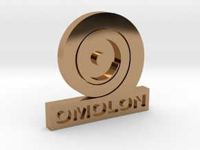 Omolon Foundry Personal Emblem in Polished Brass