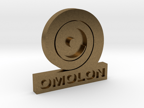 Omolon Foundry Personal Emblem in Natural Bronze