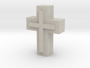 Cross1  in Natural Sandstone